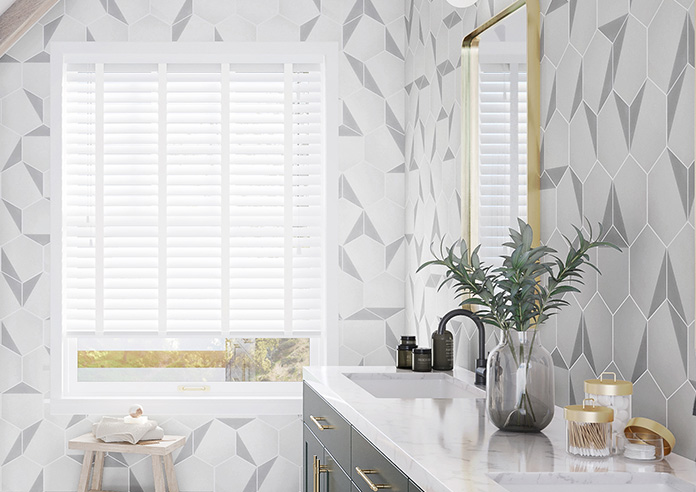 Ecowood Deluxe, Snow White Satin - Venetian Blind - Image 3